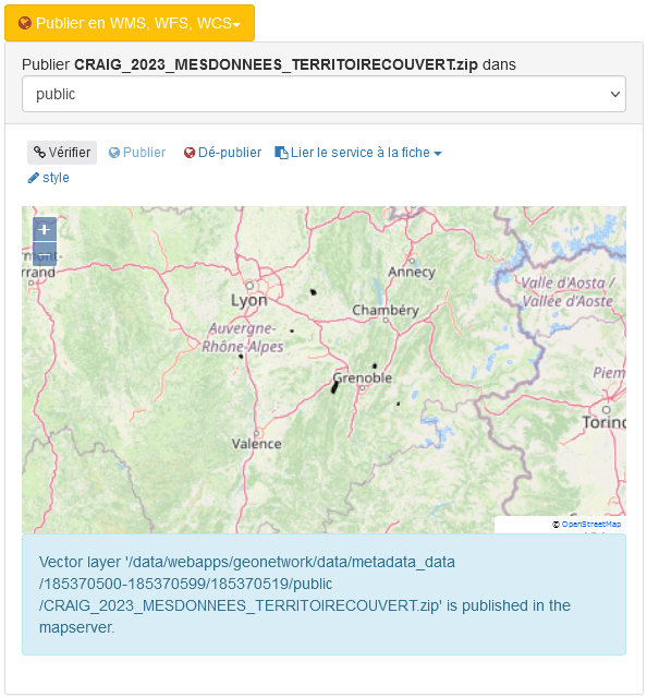 result publier